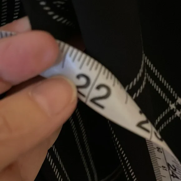 SOLD SOLD SOLD!!!!!A New Day XXL Pullover Dress, Black and White Windowpane - Picture 6 of 9